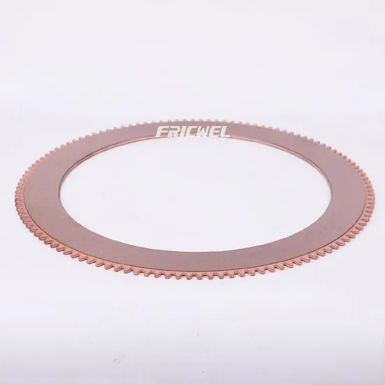 Fricwel® Copper Bronze Material Wet Application Friction Plate (5S0071) for Engineering Machinery