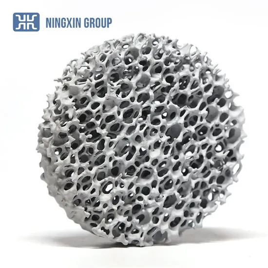 Foundry Flux Aluminum Iron Filtration Silicon Carbide Sic Ceramic Foam Filter 40ppi