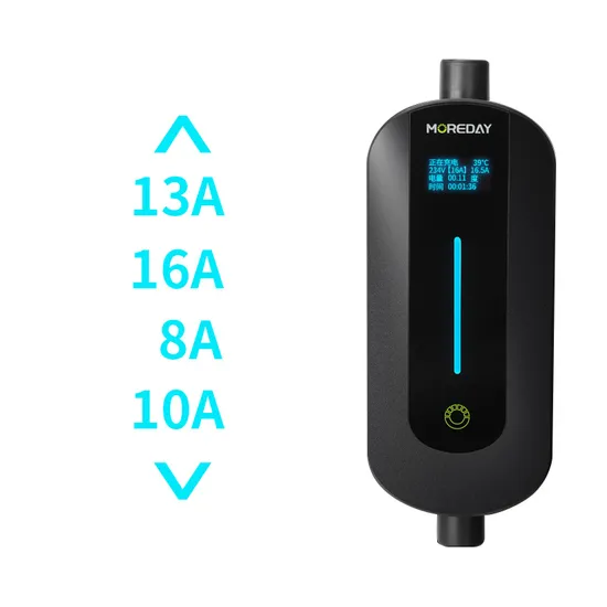 Portable Emergency EV Charger 3.6kw 7.2kw 2.8 Inch Type 2 Portable New Energy Car Charger