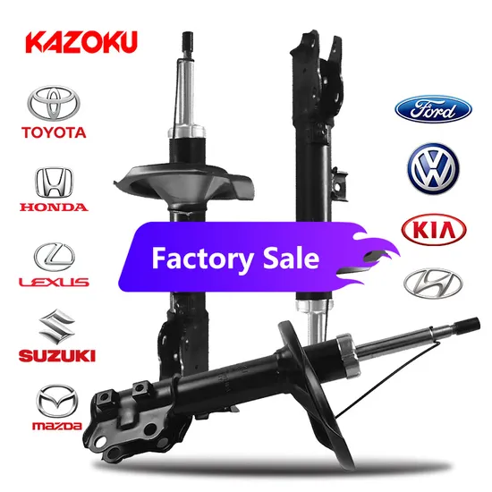 All Brands Cars Auto Parts Front Rear Suspension Auto Air Shock Absorber Factory for Toyota Corolla D-Max Mitsubishi Pajero Nissan Honda Civic Mazda