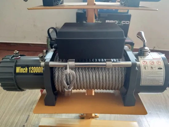 Recovery Truck Winch 12000lbs Wireless 12VDC CE Approved