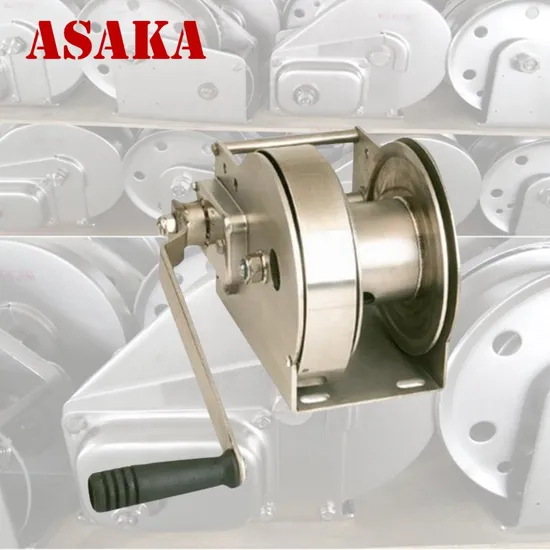 Stainless Steel Manually Operated 1200lbs Wire Ropet Hand Winch