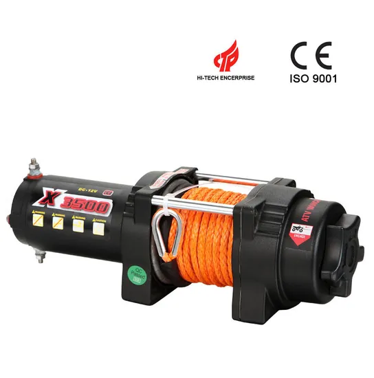 12V ATV Winch with 3500lbs Pulling