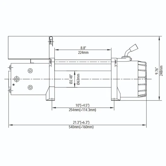 9500lbs Remote Car Truck Electric Winch