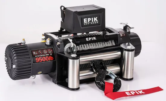 12V 9500lbs Winch OEM 4X4 Wholesale 9500lbs with Wire Rope