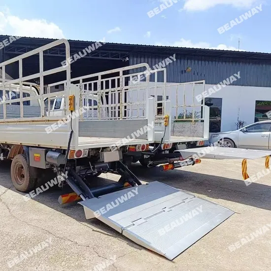 Professional Foldable Truck Tail Lift Hydraulic Steel Aluminumtruck Tail Gate Lift
