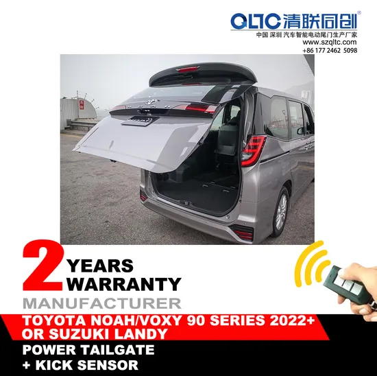 2022 Suzuki Landy Facelift: Premium Electric Tailgate Feature