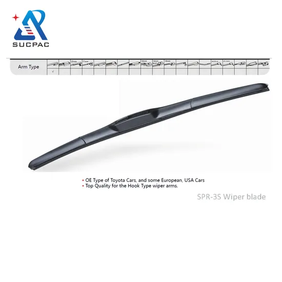 Silicone Wiper Blade Rubber Refill Replacement Toyota Honda Windshield Wiper Blade for Japanese Car Parts