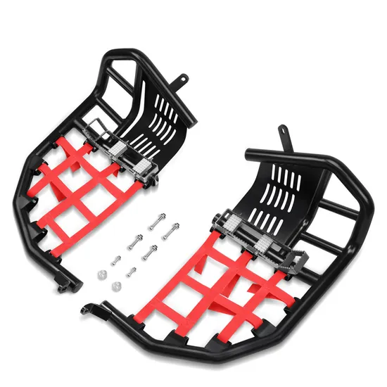 Custom Aluminum Motorsport Products Foot Peg Heel Guards ATV UTV Motorcycle Auto Car Bumper Wide Grab Nerf Bars for Sale