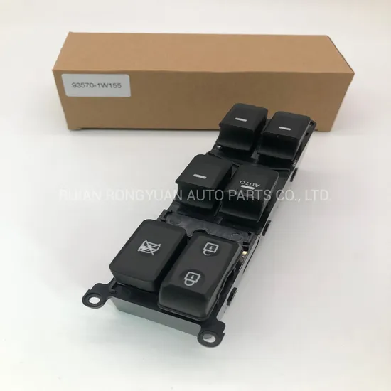 93570-1W155 Front Left Driver Door Master Power Window Switch for KIA Rio Pride 2012-2015