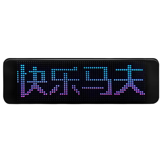 M6 LED Car Panel Flex Car Window LED Sign Display Screen Trucks Eyes Programmable LED Matrix Panel with Remote Control
