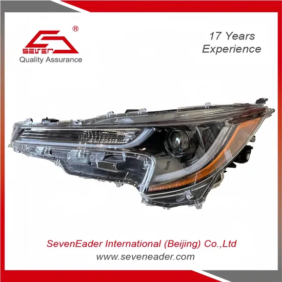 Wholesale Auto Parts Car Light Auto Headlight Us Type 2023 Toyota Corolla Headlight