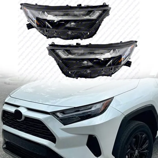 Auto Headlight for 2017 2018 2019 Toyota Highlander Parts Lighting System LED Headlight