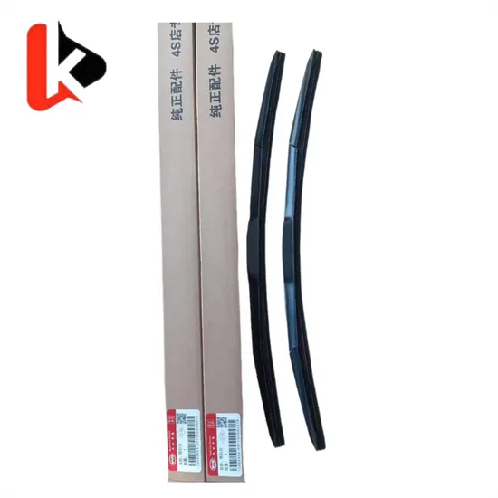 Auto Parts Universal Soft Rubber Frameless Bracketless Car Windshield Wiper Blade for Byd Han EV Qin Tang Song Yuan F3 F6 Song Max L3
