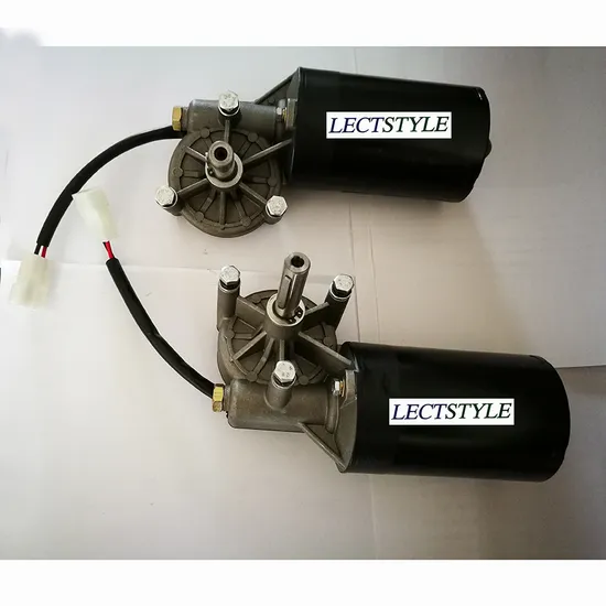 12V 60W 53rpm DC Windshield Wiper Motor and Hanging Basket Motor