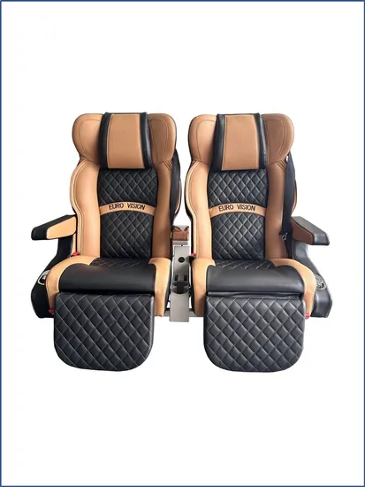 Super Quality Leather Fabric Adjustable Backrest in Bus Seat Auto Seat Car