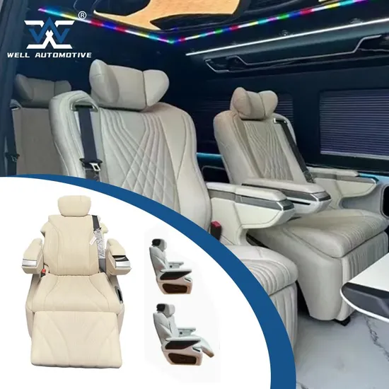 High Performance Aftermarket Customized Interior Electric Adjustment Aviation Seat Steady Series Second-Generation Seat for MPV