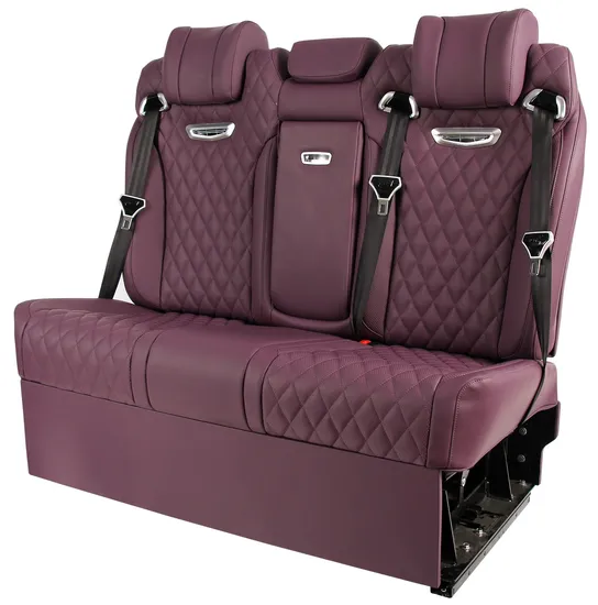 Auto Double Seat Adjustable Leather Luxurious Back Row Power Seating