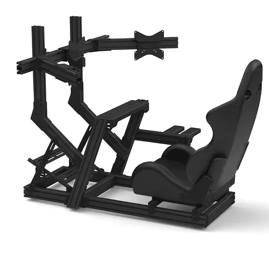 Aluminum Gaming Driving Rig Racing SIM Simulator Cockpit