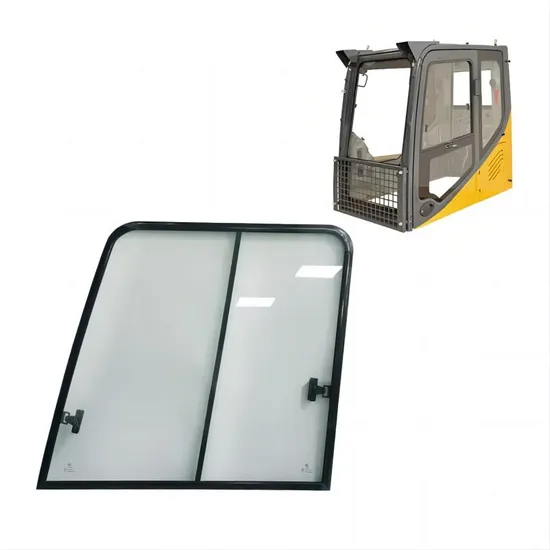 2023 Side Window Glass Auto Glass for Excavator Cab