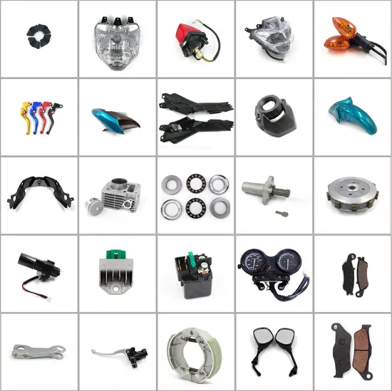 Motorcycle Parts for YAMAHA Crypton 100/110/Ybr125/Fz16/Dt175/Jog50/Xtz125 Suzuki Ax100/Ax4/Gd110/Gn125/An125/En125 Honda CB1/CB110/CB125/Cbf125/XL125 Spare