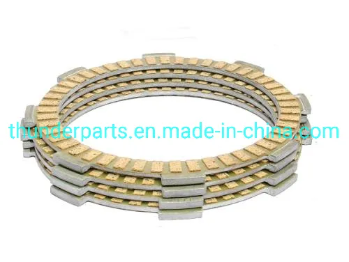 Motorcycle Clutch Disc Friction Plate Fiber Steel Paper Rubber Spare Parts for Hond a/Suzuki/YAMAHA/Bajaj Motorcycles