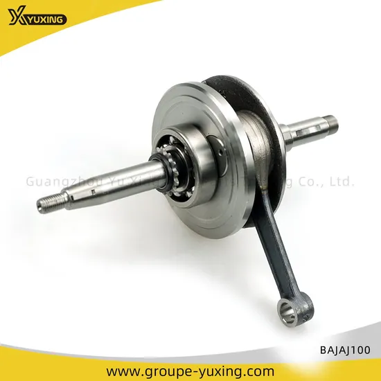 China Motorcycle Parts Engine Parts Motorcycle Alloy Steel Crankshaft for Bajaj100