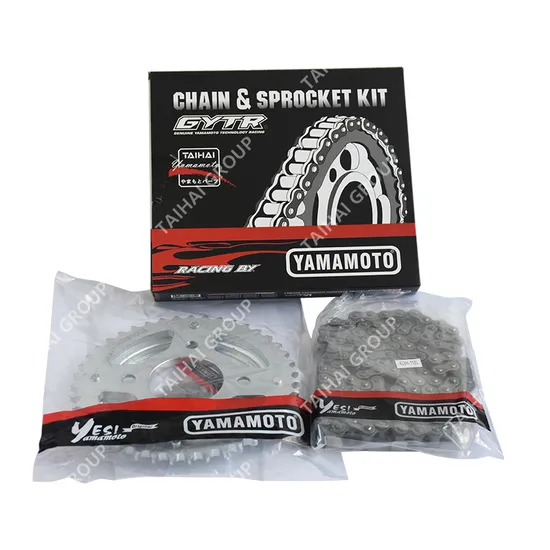 Yamamoto Motorcycle Spare Parts Motorcycle Driving Chain and Sprocket for Honda Cg125I