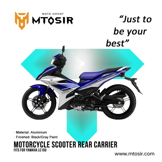 Rear Carrier Aluminium Motorcycle Spare Parts Repuesto PARA Moto Rear Carrier Mtosir