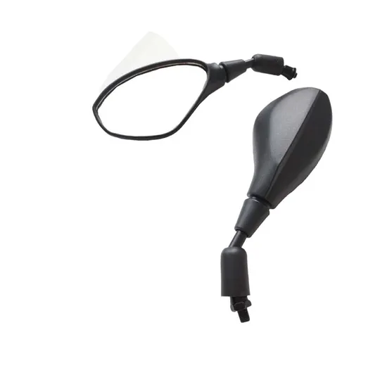 Wholesale New-Style Motorcycle Rearview Mirrors, Electric Bikes Accessories, Reflectors Short-Rod Rotating Rod Metal Side Mirrors.