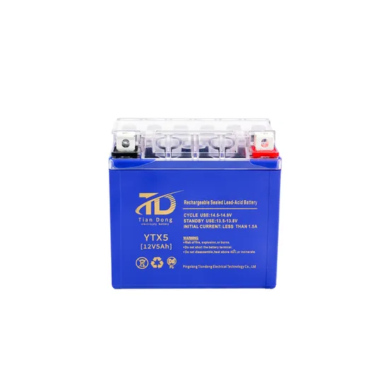 12V Ytx5 Lead-Acid Motorycle Battery