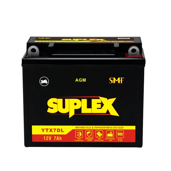Ytx7dl 12V 7ah AGM SMF Maintenance Free Spare Parts Replacement Lead Acid Motorcycle Battery