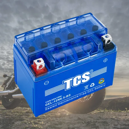 12V 6.5Ah Sealed Lead Acid Best Gel Motorcycle Battery