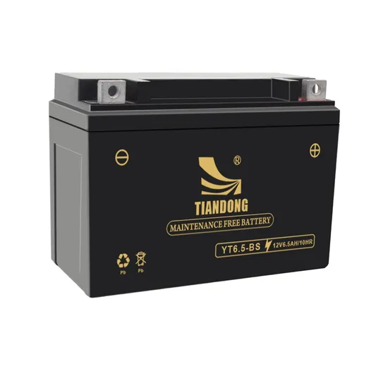 Factory Directly Electric Motorbike Battery Car Battery Yt6.5 12V Motorcycle Spare Part