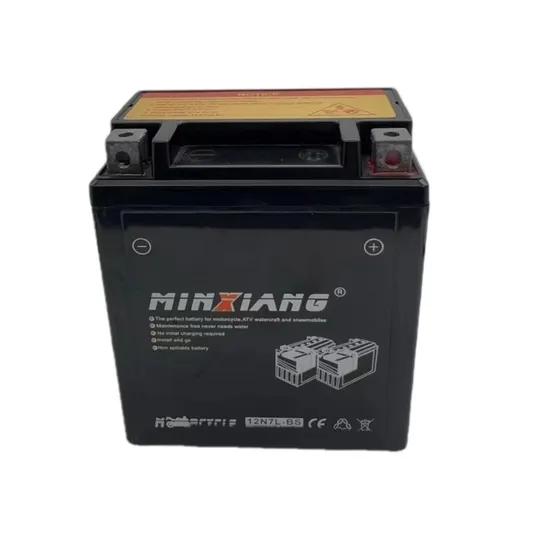 Good Quality 12V 7ah 12n7l-BS Motorcycle Lead Acid Battery