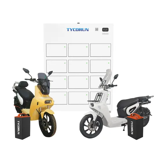 Tycorun Public Motorcycle Charging Station with Battery Swap Module