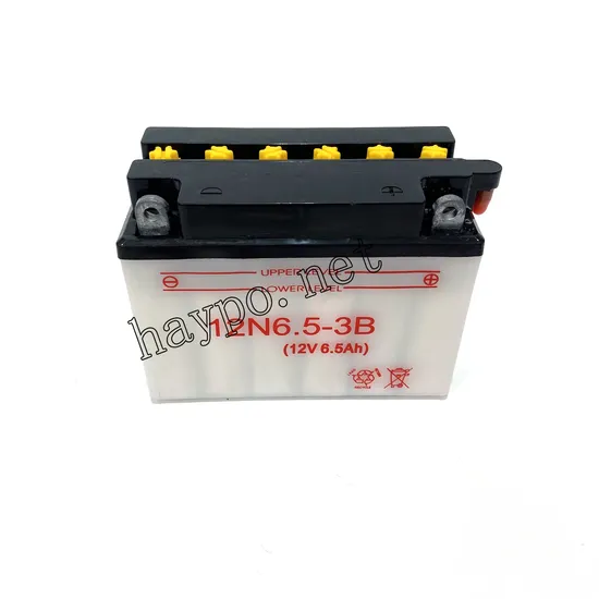Motorcycle Parts Accessories Water Cell / Water Battery for 12n6.5-3b