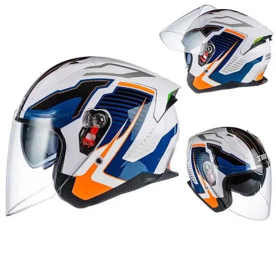 2024 Newest Half Face Motorcycle Helmets