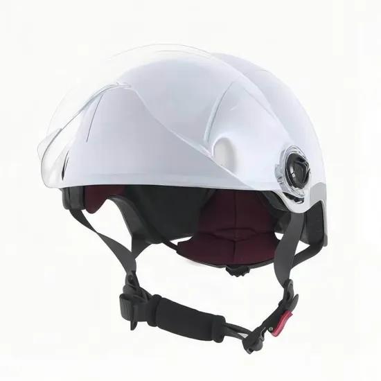 Electric Scooter Safety Helmet with Adjustable Visor for All Seasons