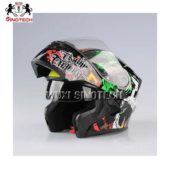 Wholesale Price Half Face Helmet Dual Visor Custom Motorcycle Helmets