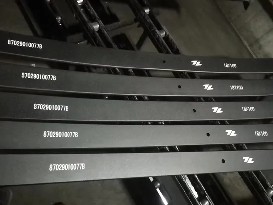 Hot Sale Suspension Leaf Spring Truck Trailer Leaf Spring Rear Leaf Spring for Semi Trailer Part and Auto Spare Parts