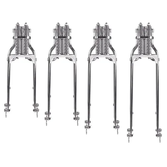 18" 20" 22" 24" 26" 28" Chrome Black Double Motorcycle Springer Fork for Harley