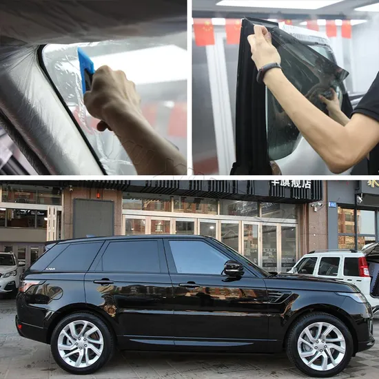 Sun Heat Control Nano Ceramic Solar Car Window Tint UV Protection Cheap 2 Ply Auto Tint Film 5% 30% 70% 80% Vlt Car Window Film