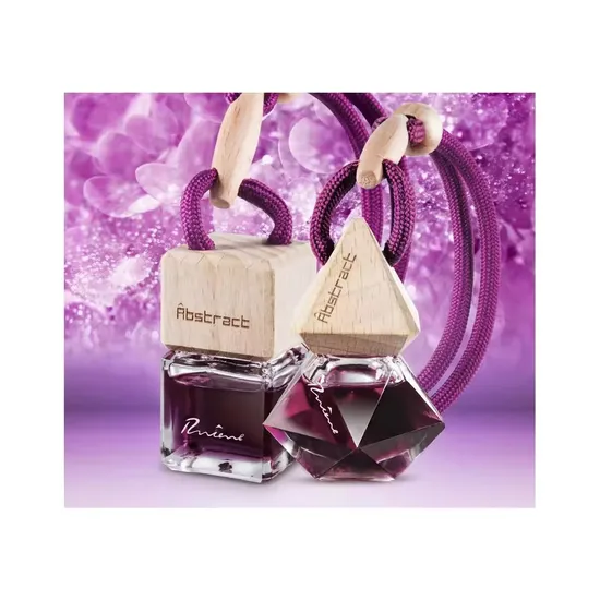 High Quality Customized Liquid Perfume Pendant Essencial Oil Air Freshener for Car & Home Lavendar Smell