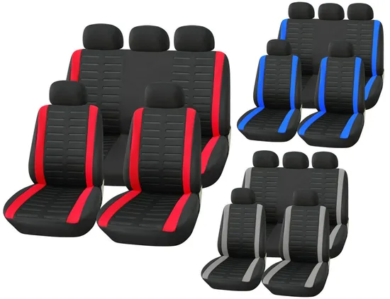 AG-S032 Heating Pressed Sportive Polyester Car Seat Cover
