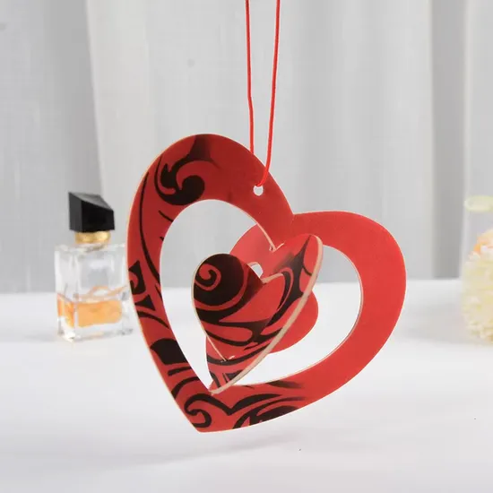 Paper Car Air Freshener Customized Design