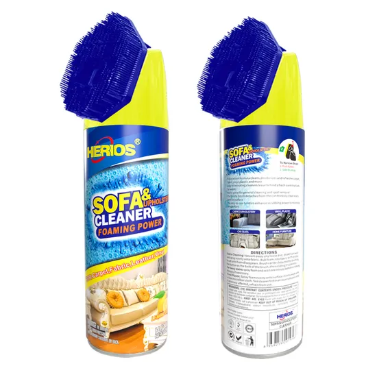 Car Cleaner Car Washer Multi-Purpose Foam Cleaner Spray Foam with Brush