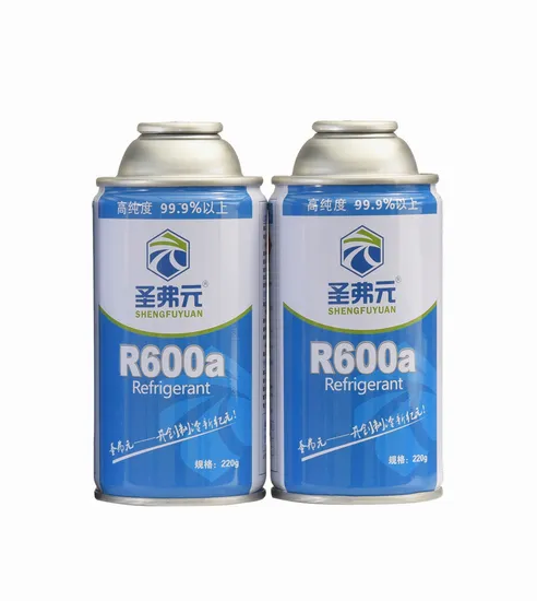 99.99% Pure Isobutane R600A Refrigerant Gas R600A