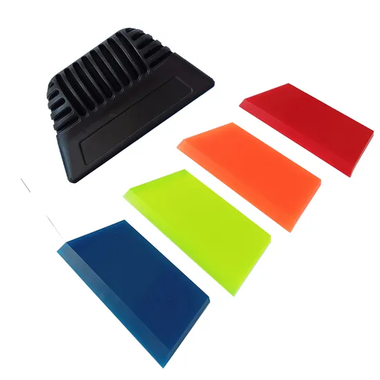 Soft Rubber Scraper Handled Water Wiper TPU Ppf Squeegee