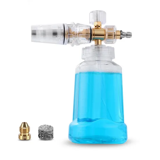 Solid Brass Pressure Washer Soap Dispenser Car Foam Cannon
